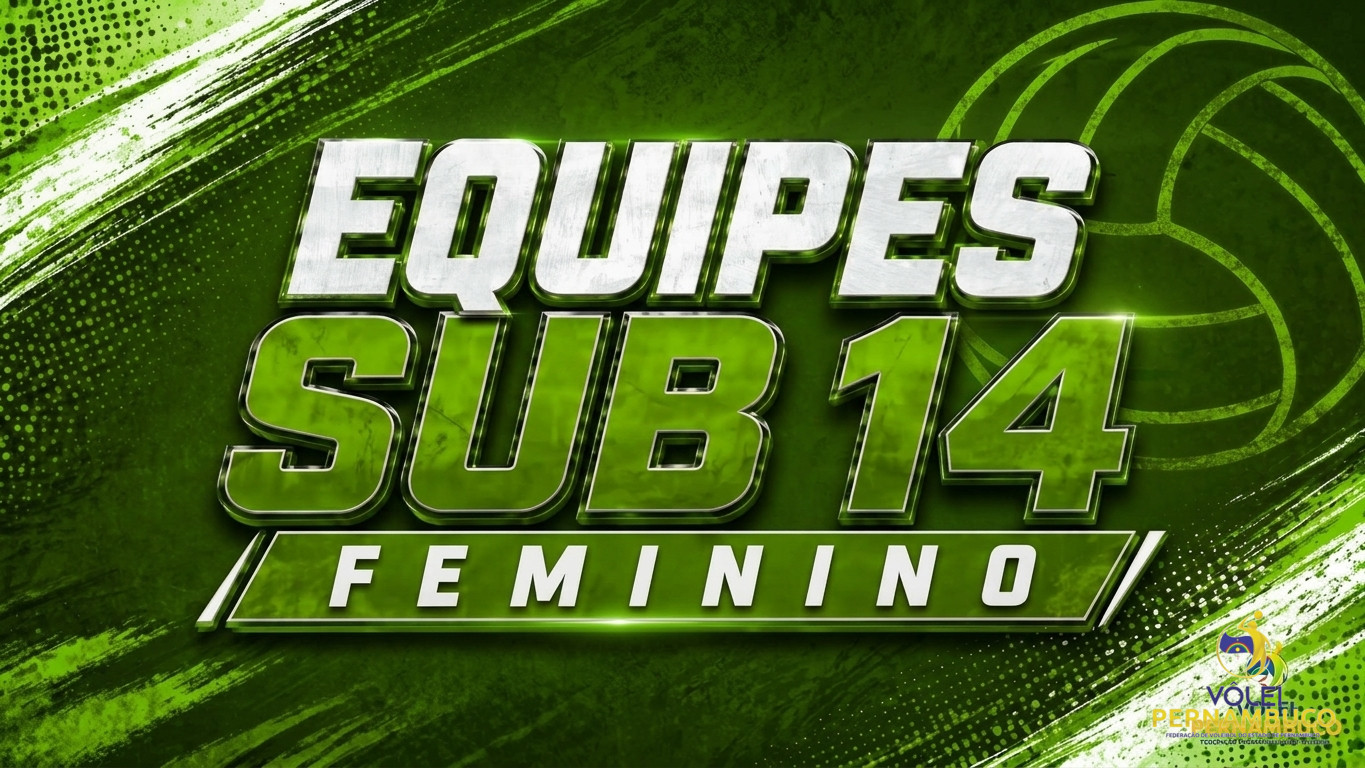 Equipes SUB 14 Feminino