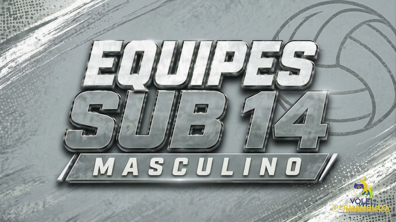 Equipes SUB 14 Masculino